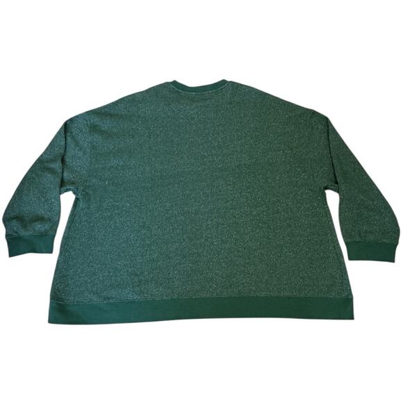 Disney Parks Santa Mickey & Minnie Mouse Holiday Pullover Sweatshirt W’s 2X - Picture 2 of 6